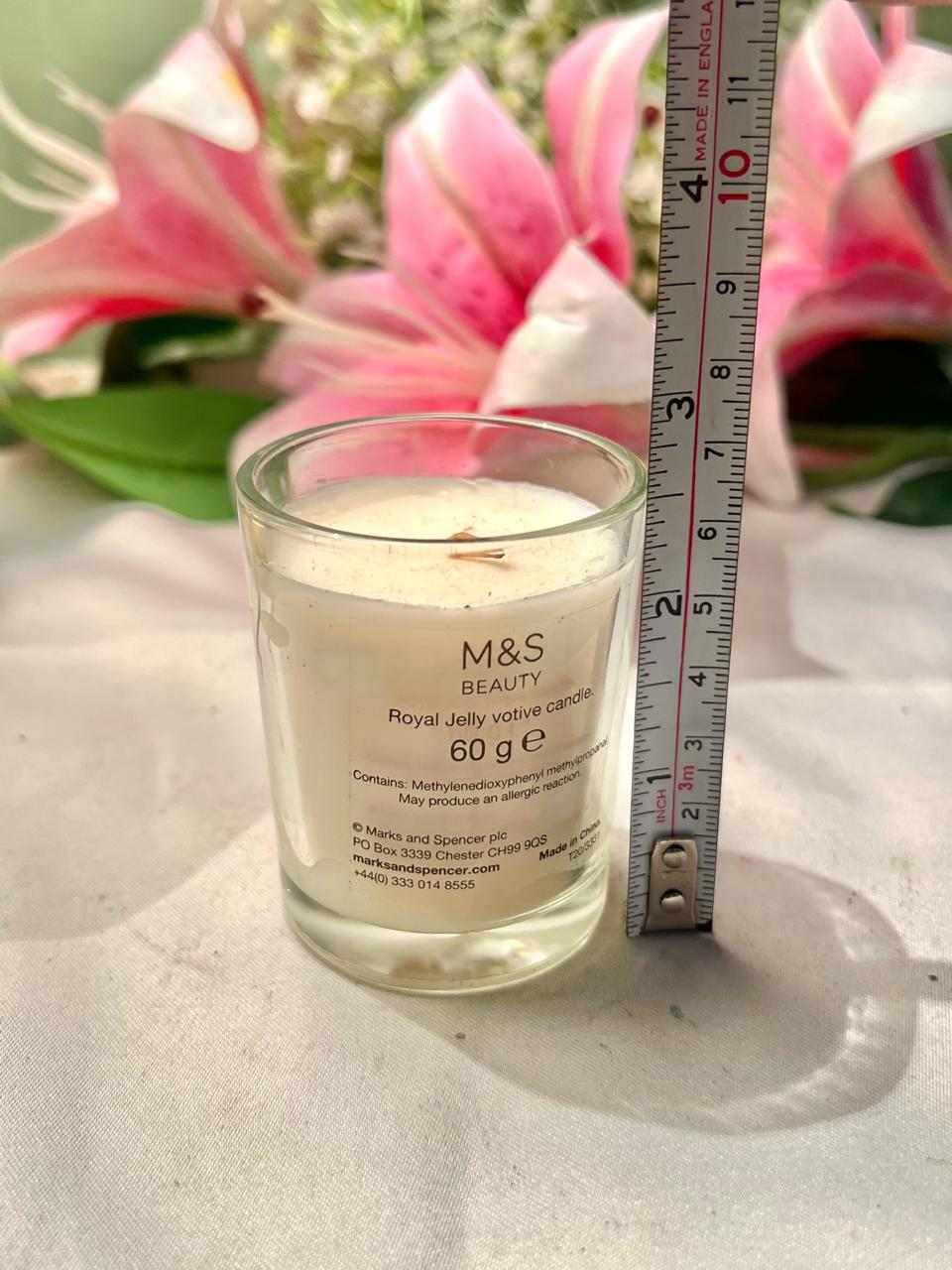 M&S Beauty Royal Jelly Votive Candle 60g - 1 Piece