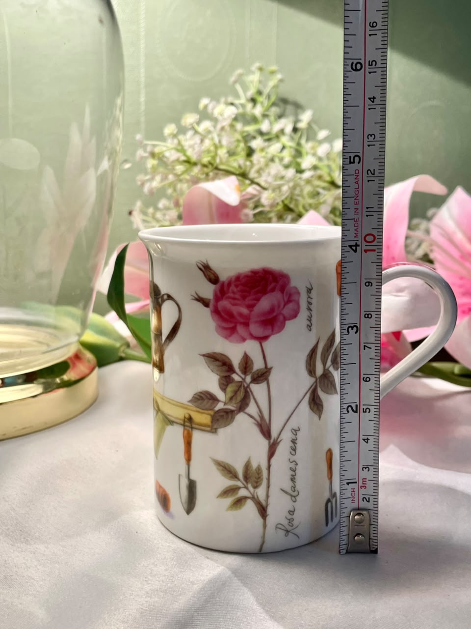 Leonardo Collection Fine Bone China Rose Garden Mug 10cm