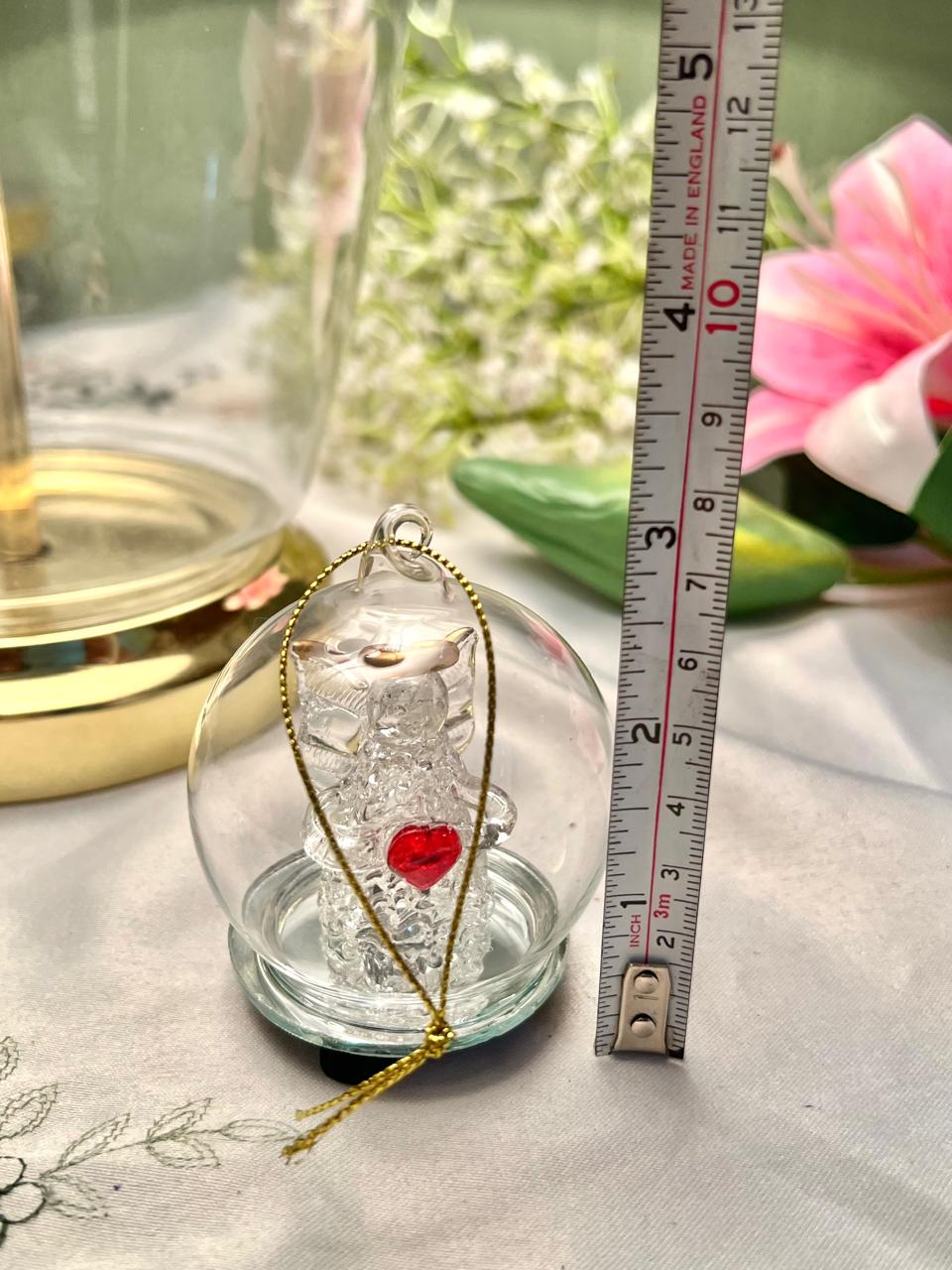 Mini Crystal Fairy Dome Ornament – 3 Inch