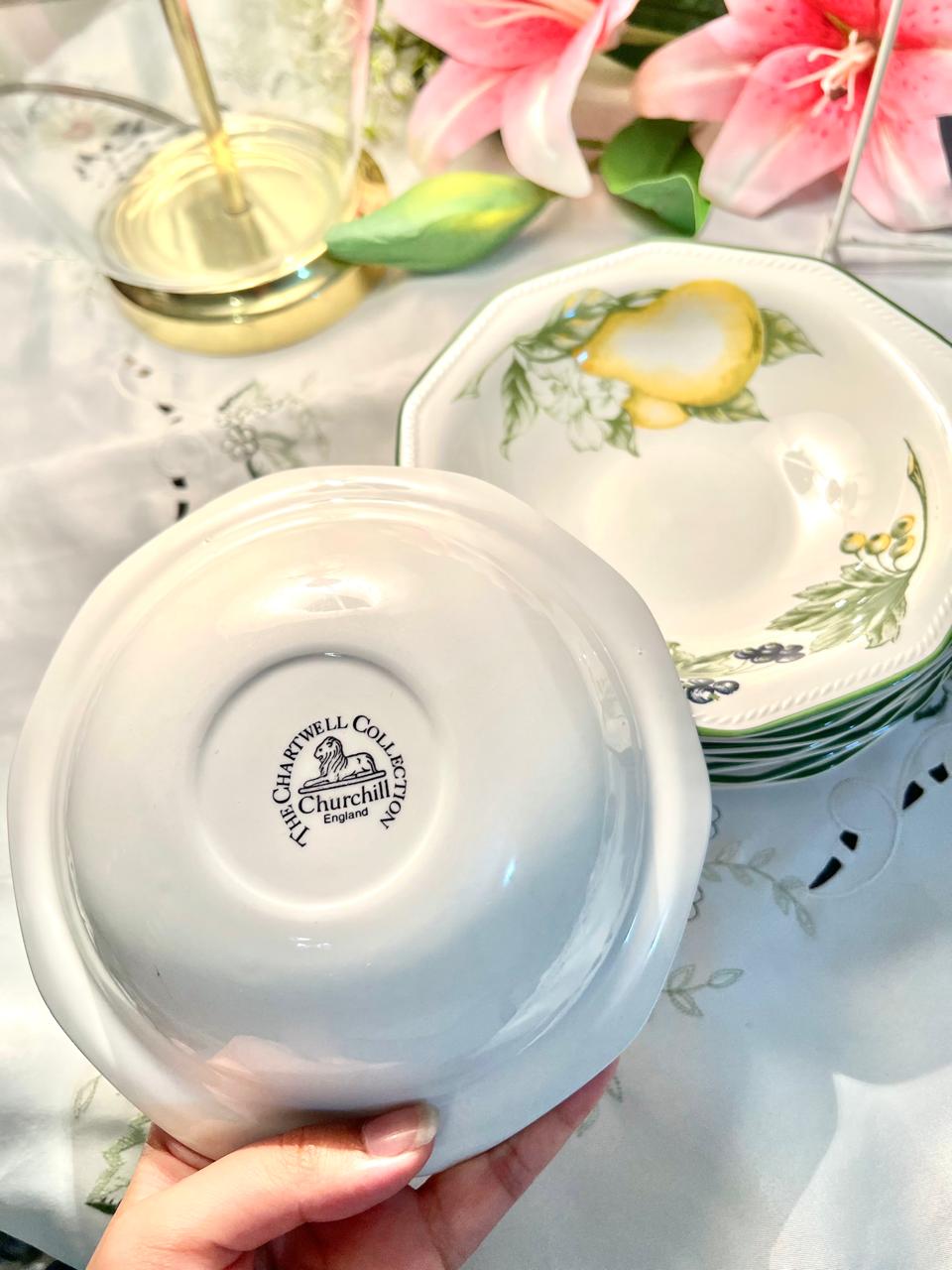 Churchill Chartwell Collection Fruit 18-Piece Dinner Set