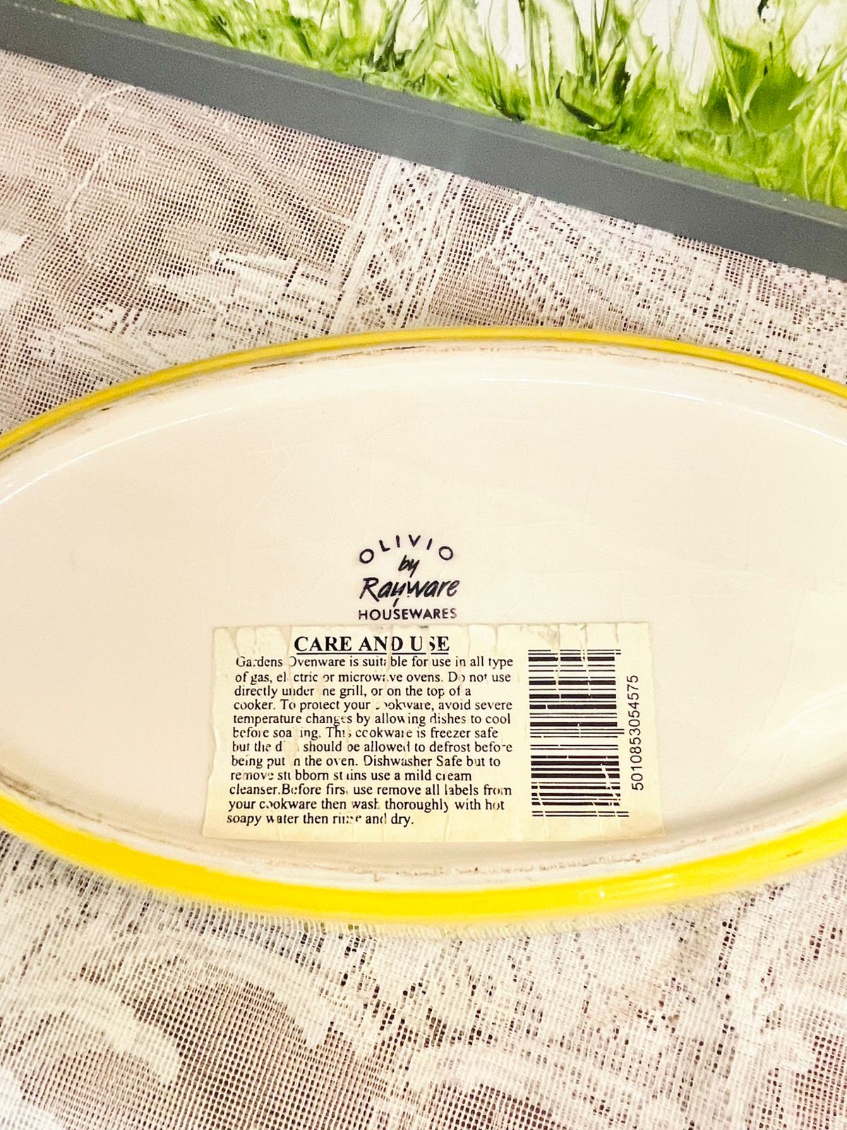Olivio by Rayware Mediterranean Oval Serving Dish