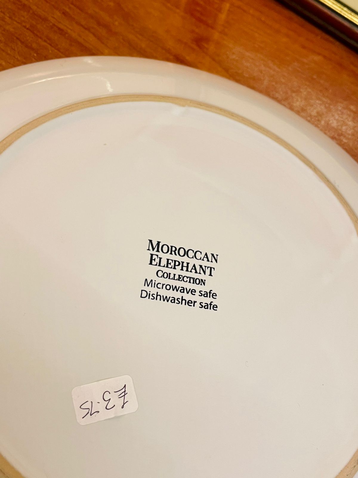 Moroccan Mandala Decorative Platter– Large Boho Ceramic