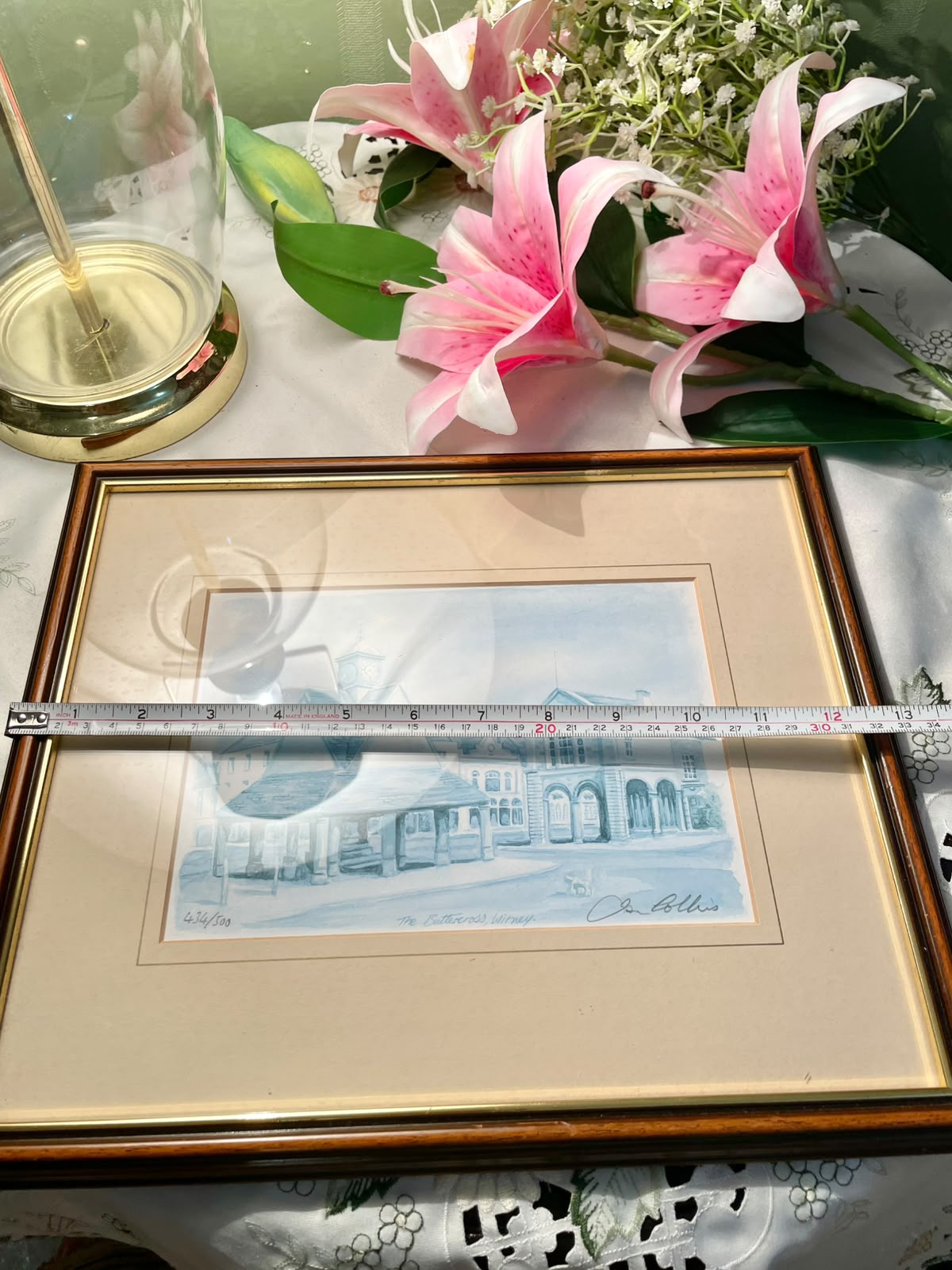 The Buttercross Witney Framed Art Approx. 13 Inch