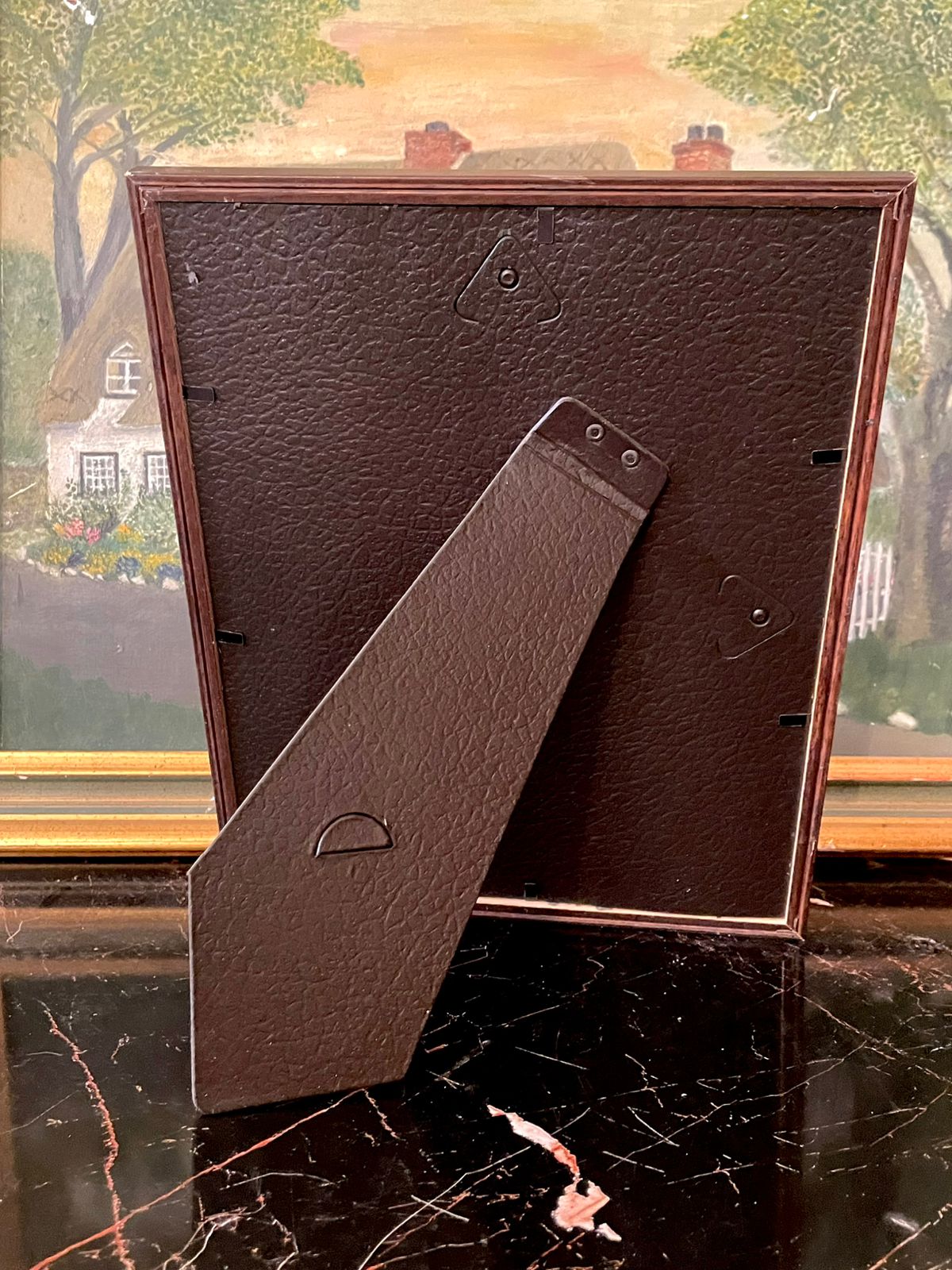 (Set of 2) Vintage Wooden Photograph Frames (27 cm)