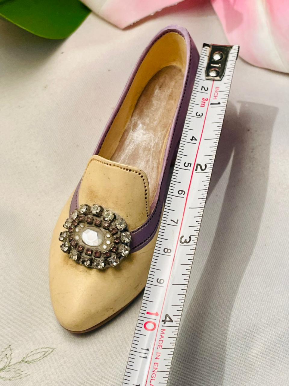Just The Right Shoe Jeweled Heel Pump Miniature 4 in