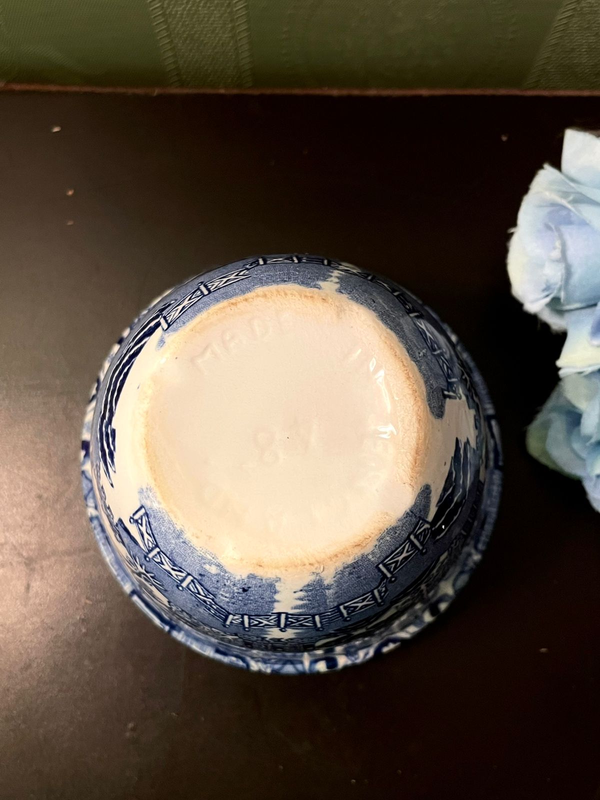 Churchill Blue Willow Bowl 4 Inch Ceramic Dish