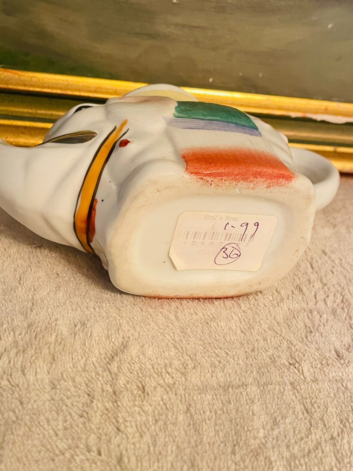 Hand Painted Elephant & Baby Figural Porcelain Teapot – Collectible Chinese Ceramic