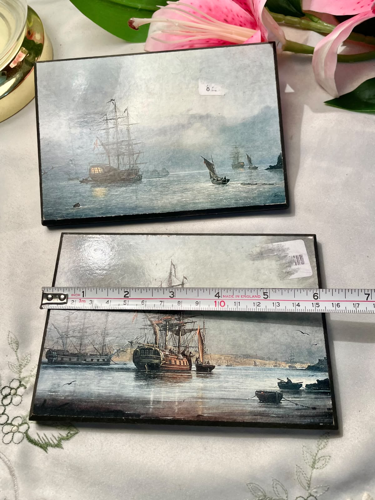 Jason Marine Art – Sailing Ships Pair, Approx. 6 Inch