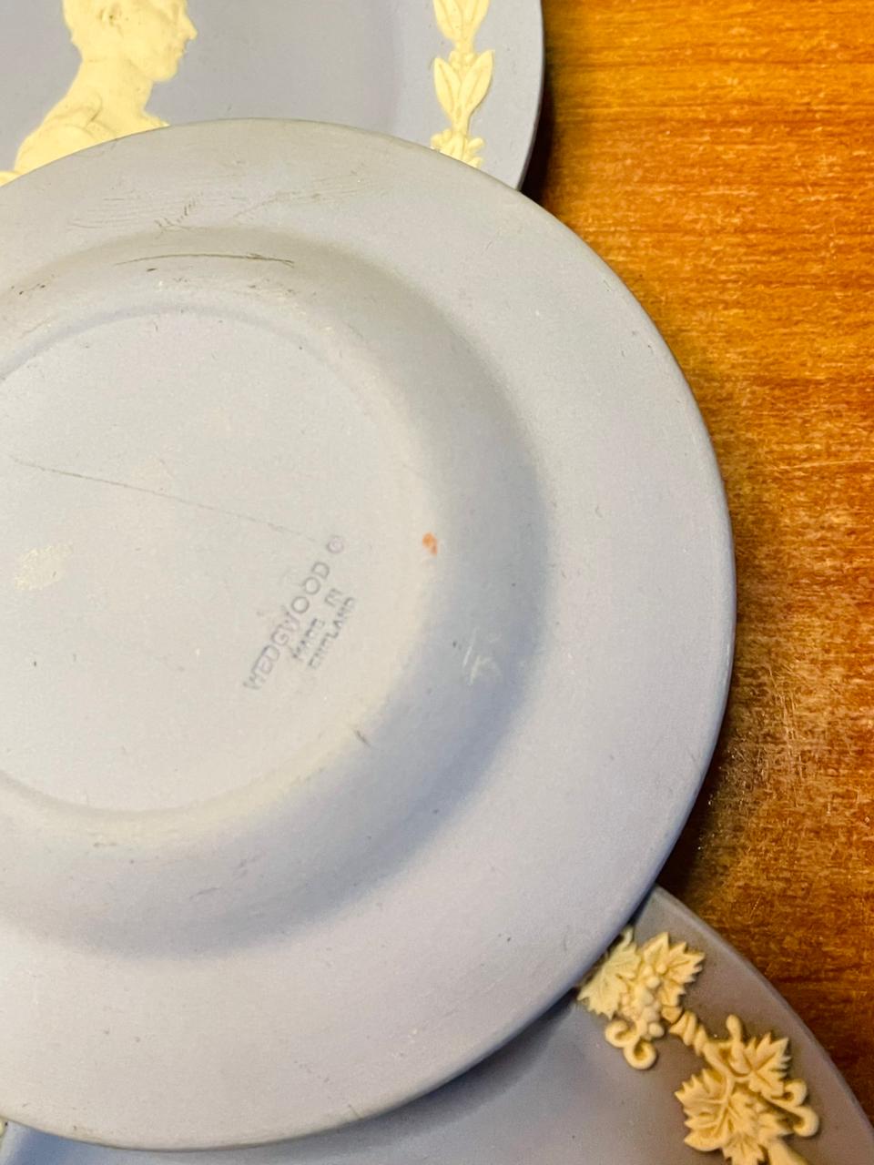Rare Find Wedgwood Jasperware Trinket Plate | England