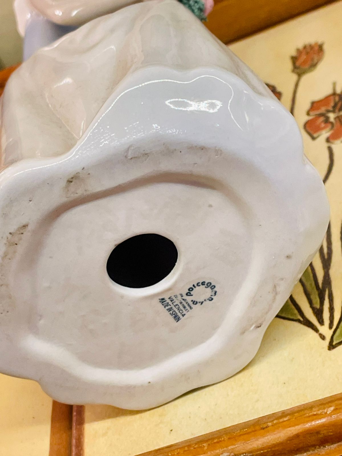 Porcelanas La Victoria Figurine Spain – Elegant Porcelain Lady