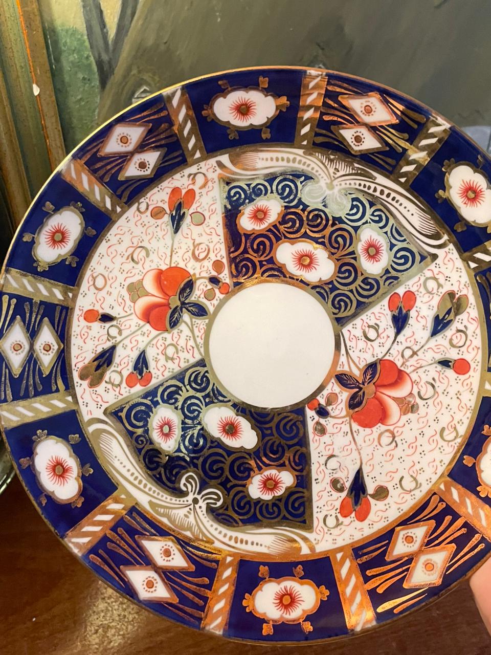 Paragon Imari 1918 Plate | 10" | Japanese Floral Pattern | Antique English China
