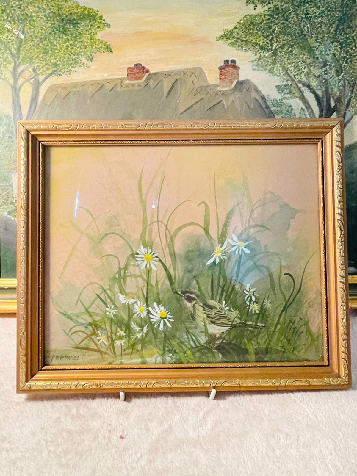 Framed Oil Painting on Canvas – Still Life Floral Art | Classic Wall Decor for Home & Office in Pakistan