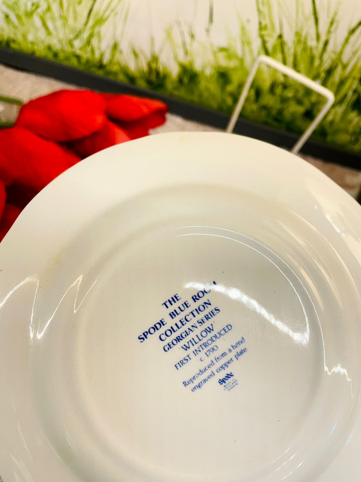 Spode Blue Room Collection Willow Plate 6.5 Inch