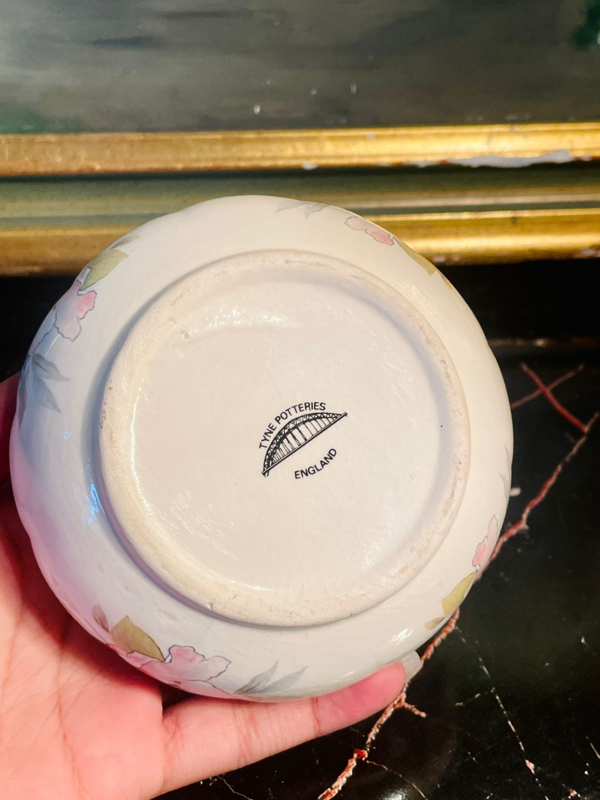 Tyne Potteries England Floral Sugar Bowl with Lid – Vintage Fine China