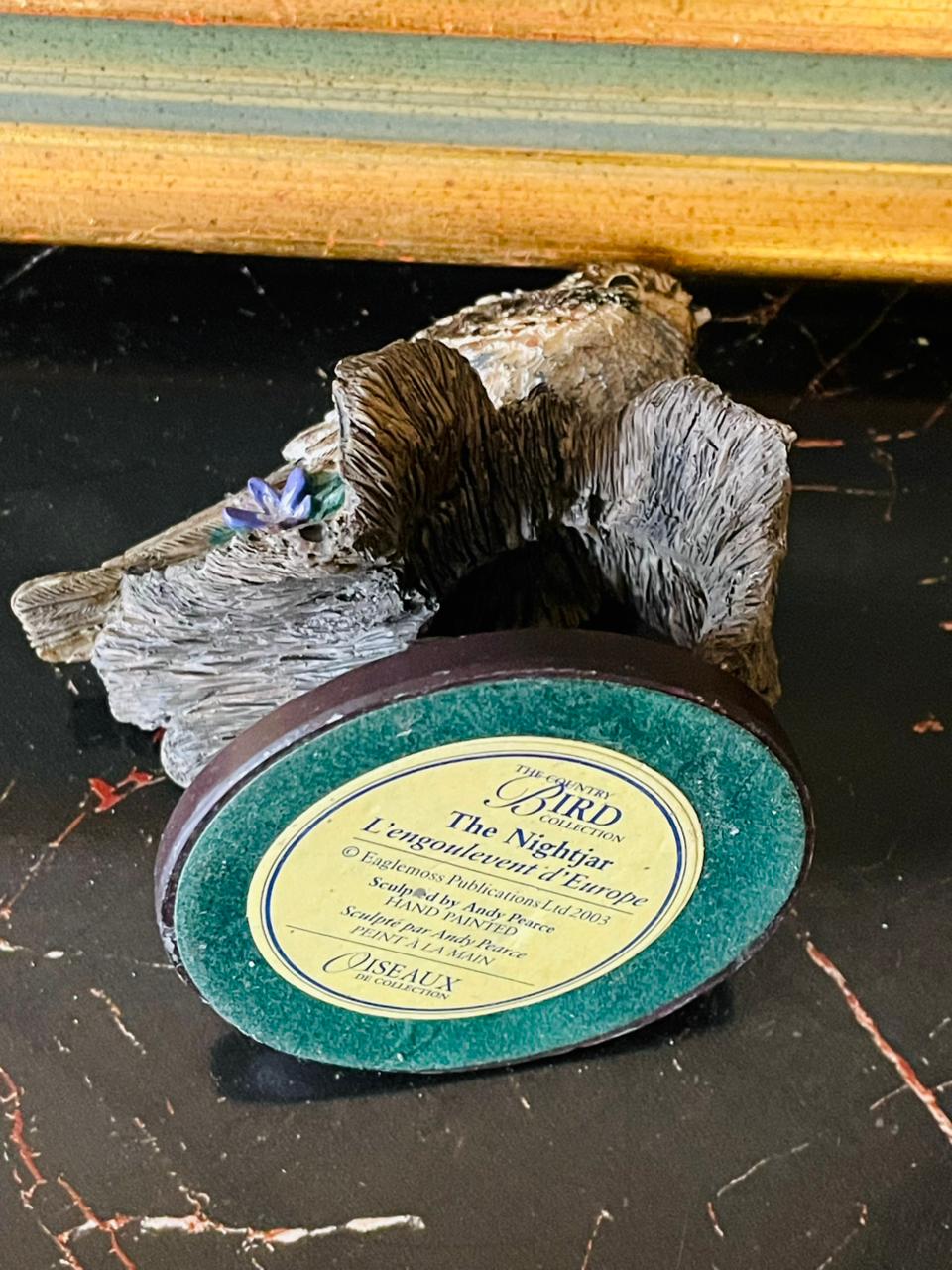 The Nightjar Bird Figurine – Eaglemoss Country Bird Collection (Hand-Painted, 2003)