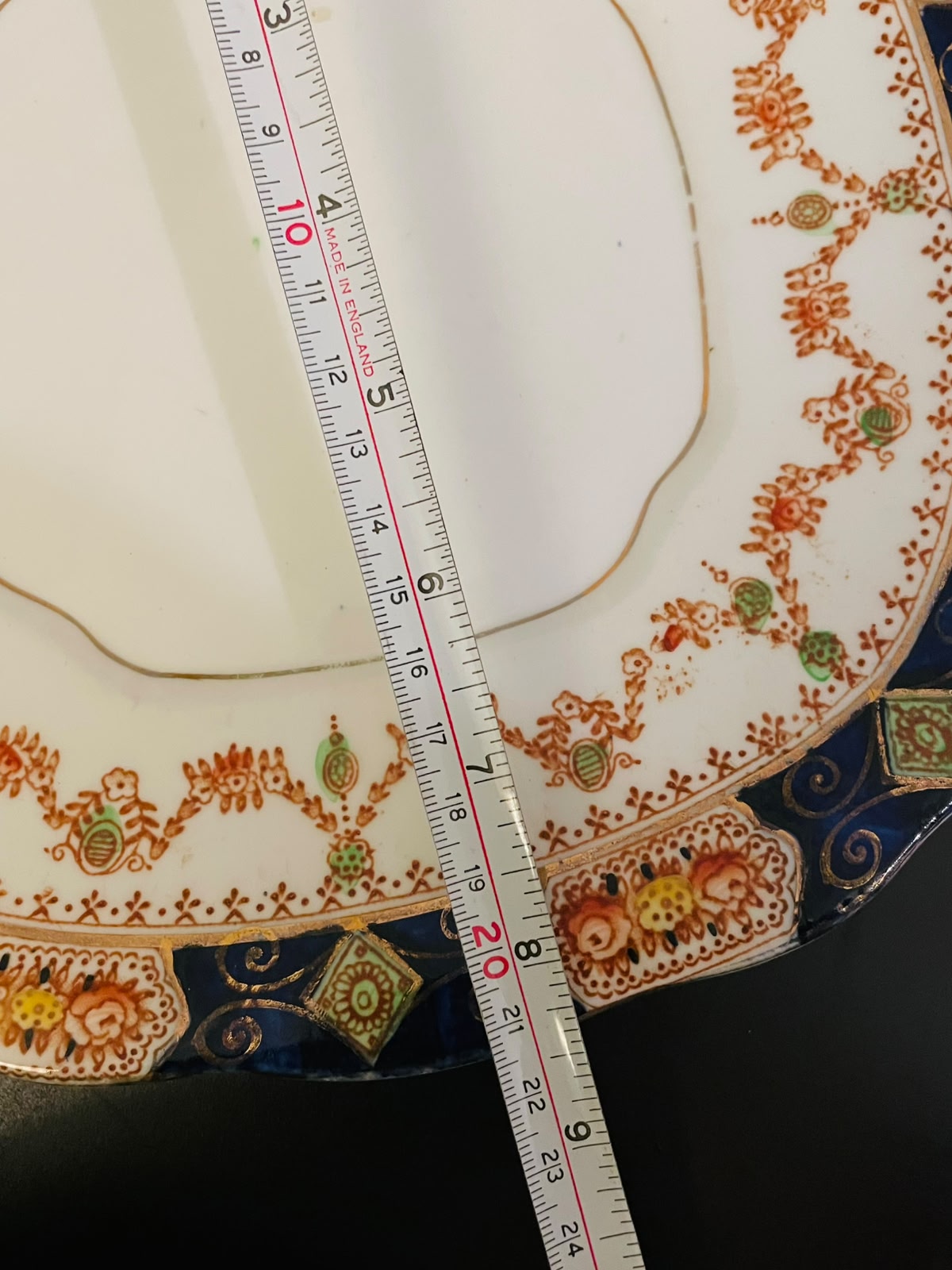 Vintage Keltcraft Imari Style Plates & Platter Set