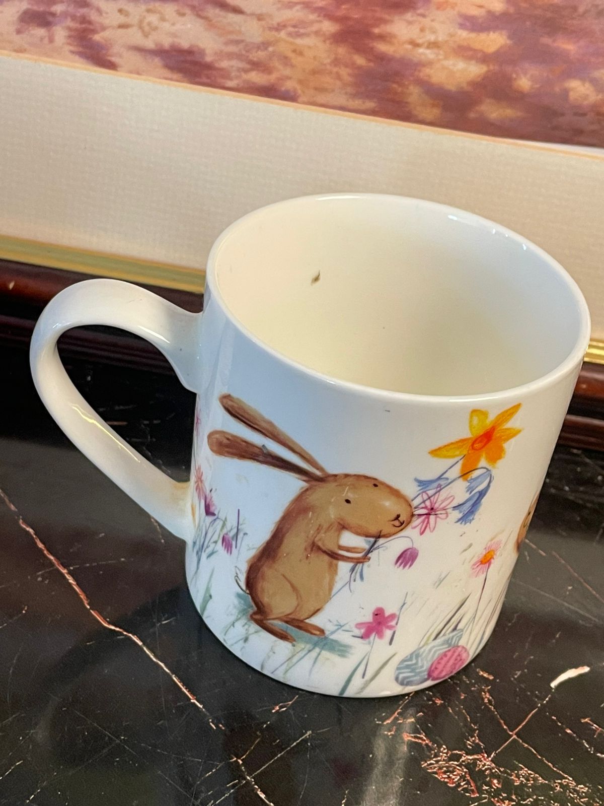Easter Bunny Ceramic Mug – Springtime Collectible