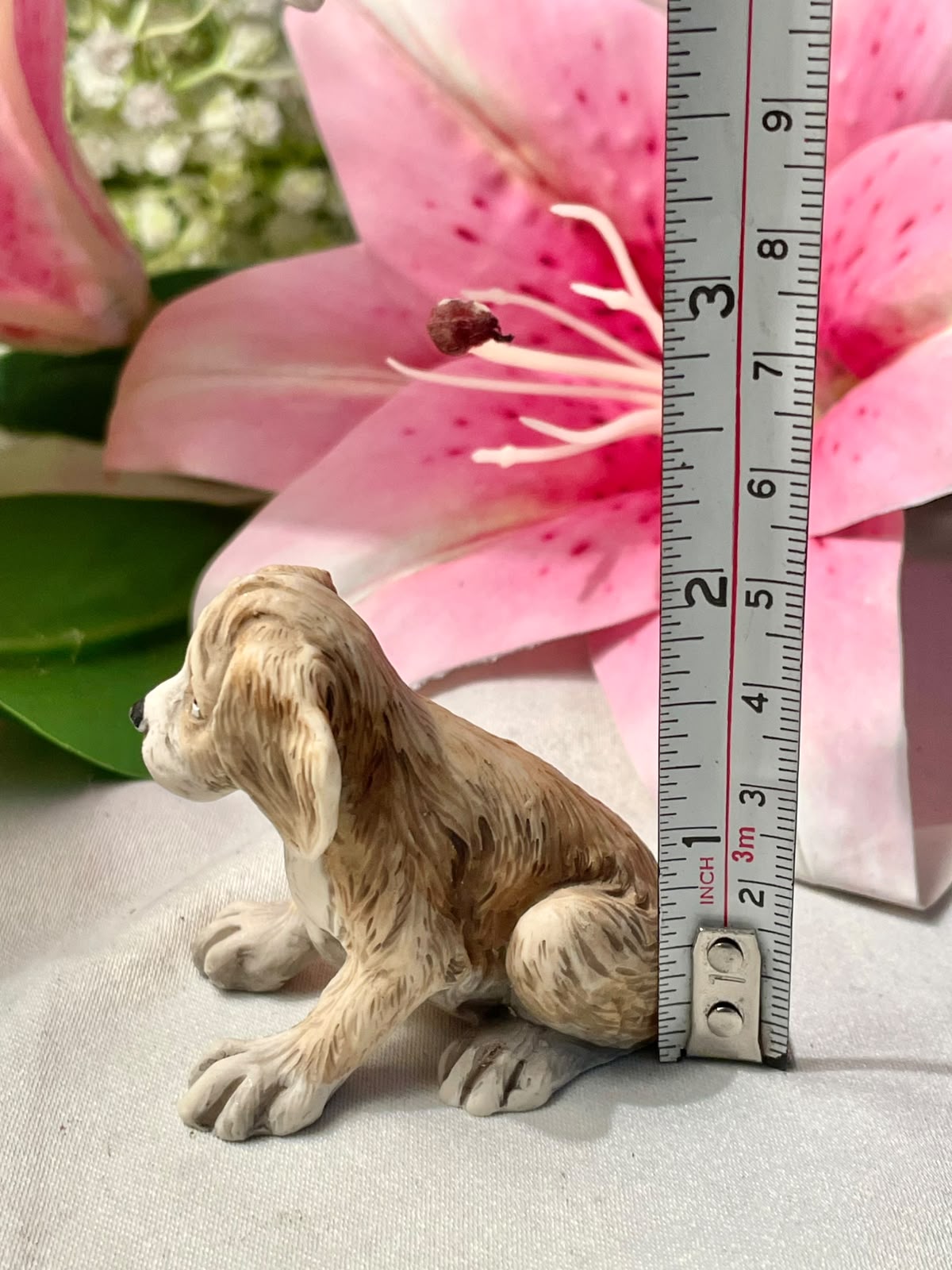 Brown Puppy Figurine Home Decor – Approx. 5 cm
