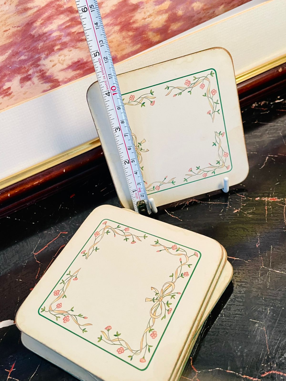 Johnson Bros Eternal Beau Vintage Coasters – Set of 6