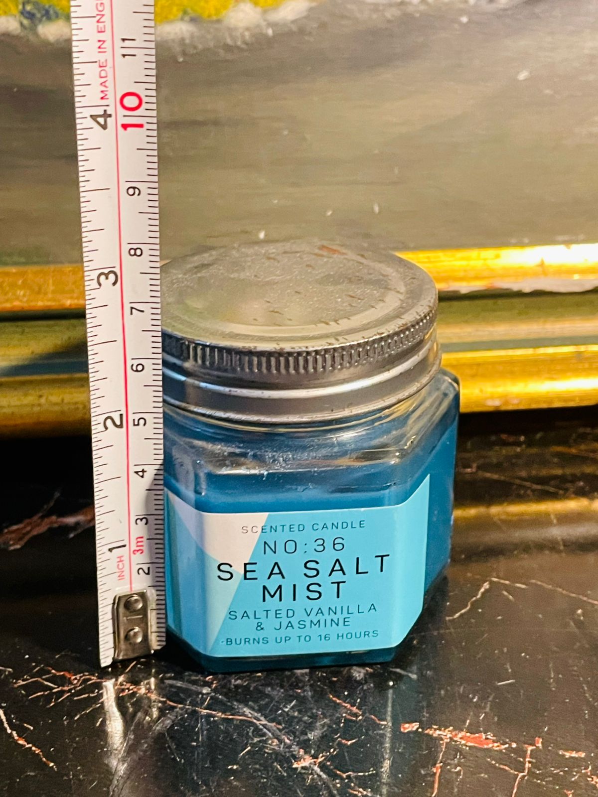 Sea Salt Mist Scented Candle — Salted Vanilla & Jasmine