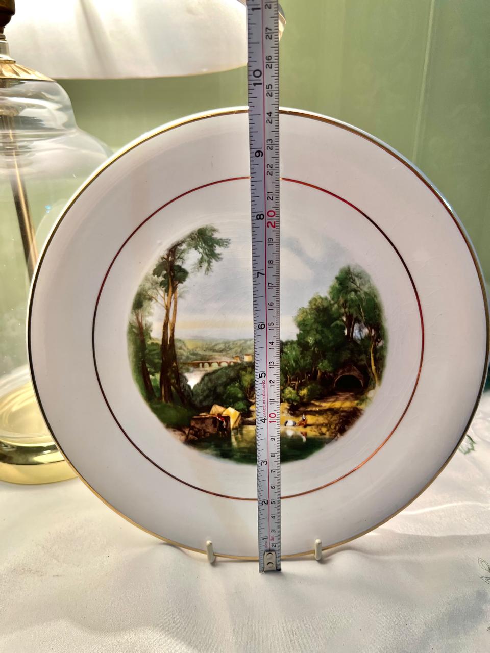 Botanics of Staffordshire Landscape Wall Plate – 9.5 Inch