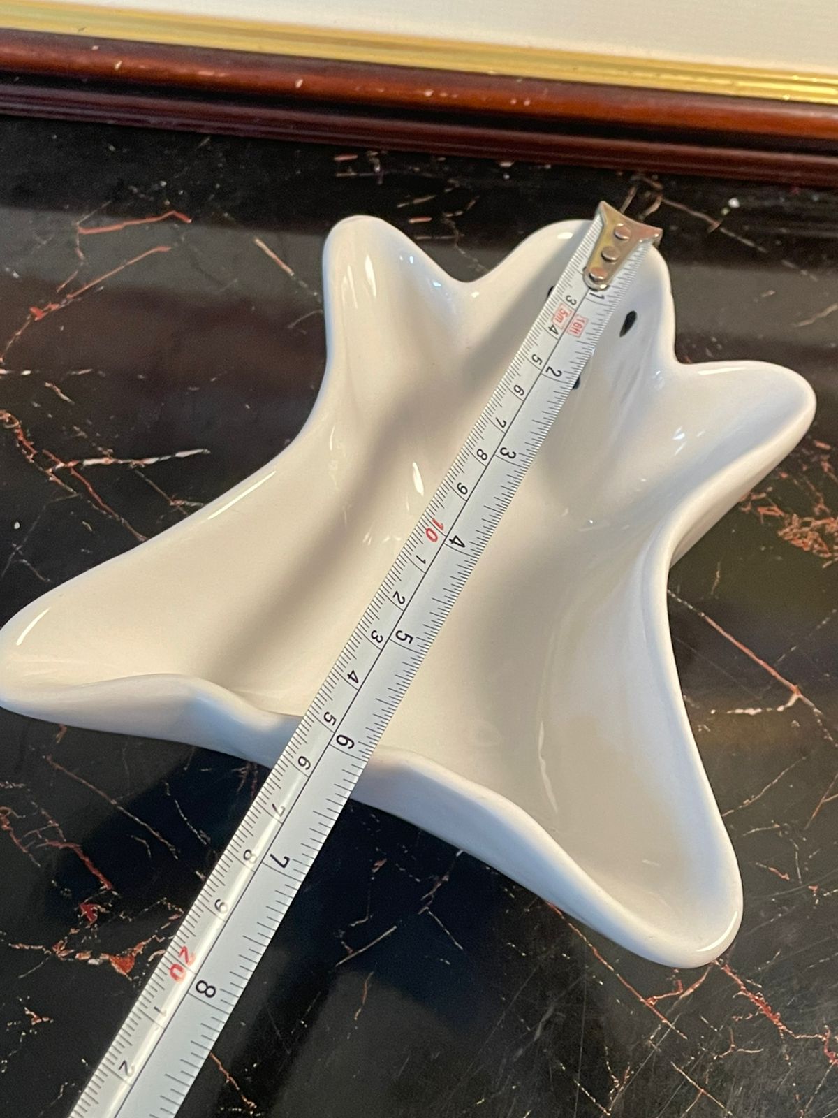 Set of 2 Haunted House Ghost Bowls – White Ceramic
