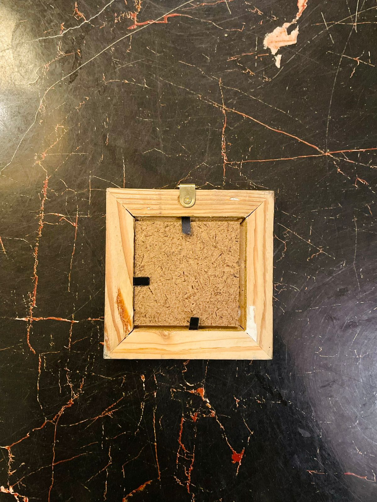 Small Gold Square Photo Frame 3.5 inch