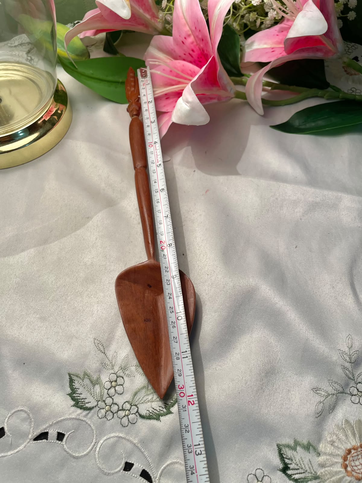Rare Find Wooden Serving Spatula 12 Inch