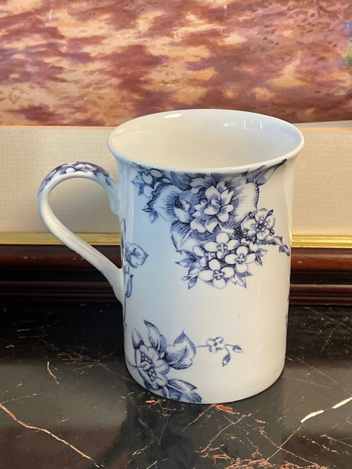 Creative Tops ‘Blue Toile’ Fine Bone China Mug – England
