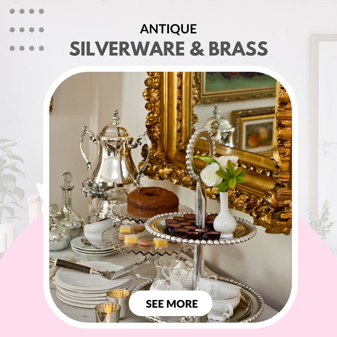 Queen Anne Silverware & Brass Antiques