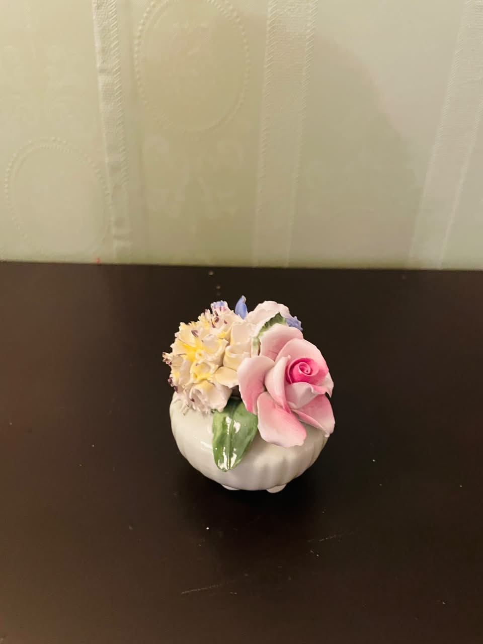 Radnor Bone China Mini Floral Posy Ornament 2 Inch