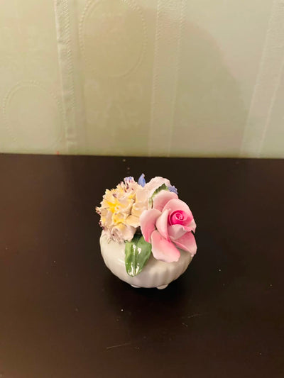 Radnor Bone China Mini Floral Posy Ornament 2 Inch