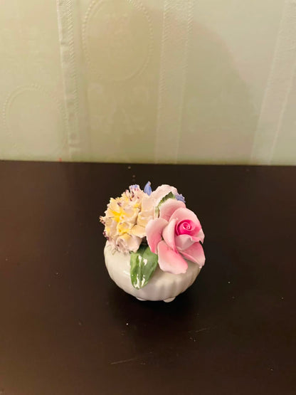 Radnor Bone China Mini Floral Posy Ornament 2 Inch