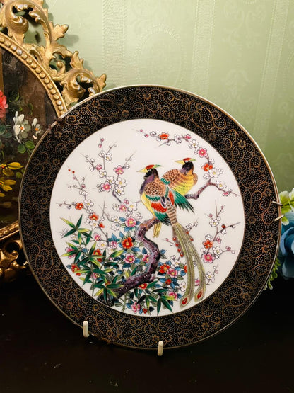 johnson Bros Bird Decorative Plate 8 Inch Fine Porcelain