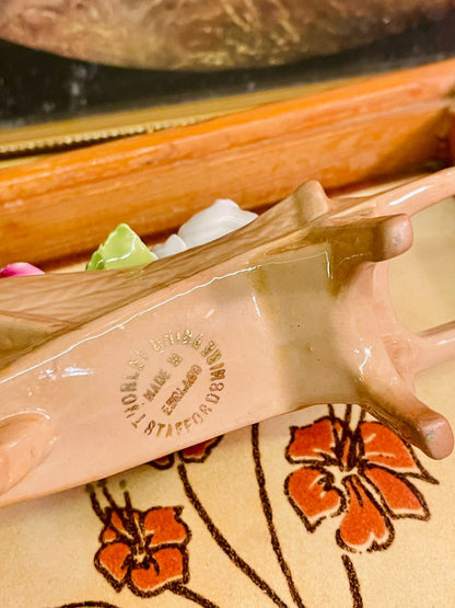 3d Floral Decor Piece, Bone China Floral Cart – Made in England