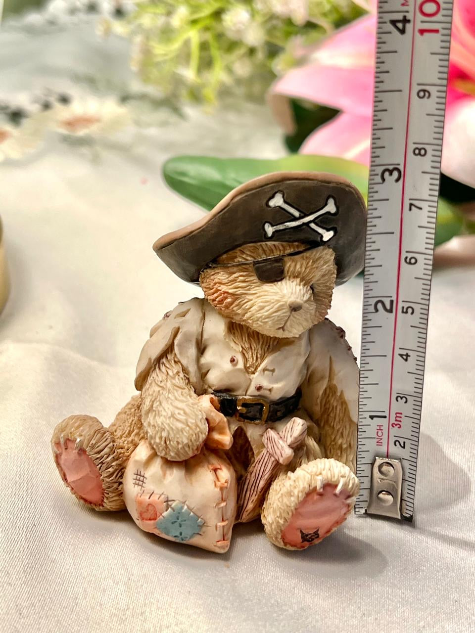 Cherished Teddies Taylor Pirate Bear Figurine 7 cm
