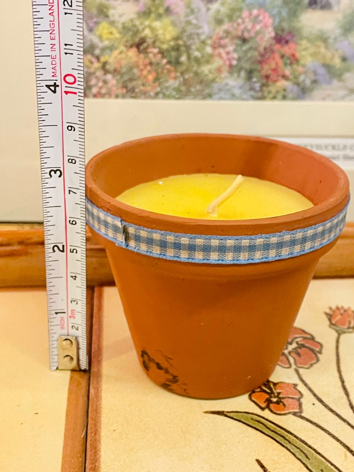 Terracotta Pot Scented Candles – Set of 3