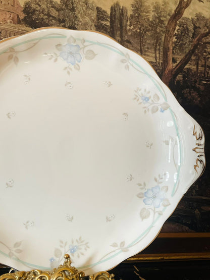 Royal Albert “Satin Rose” Fine Bone China Serving Plate – England