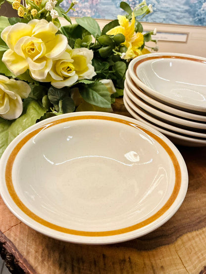 Mountain Wood Stoneware Bowls Set of 6