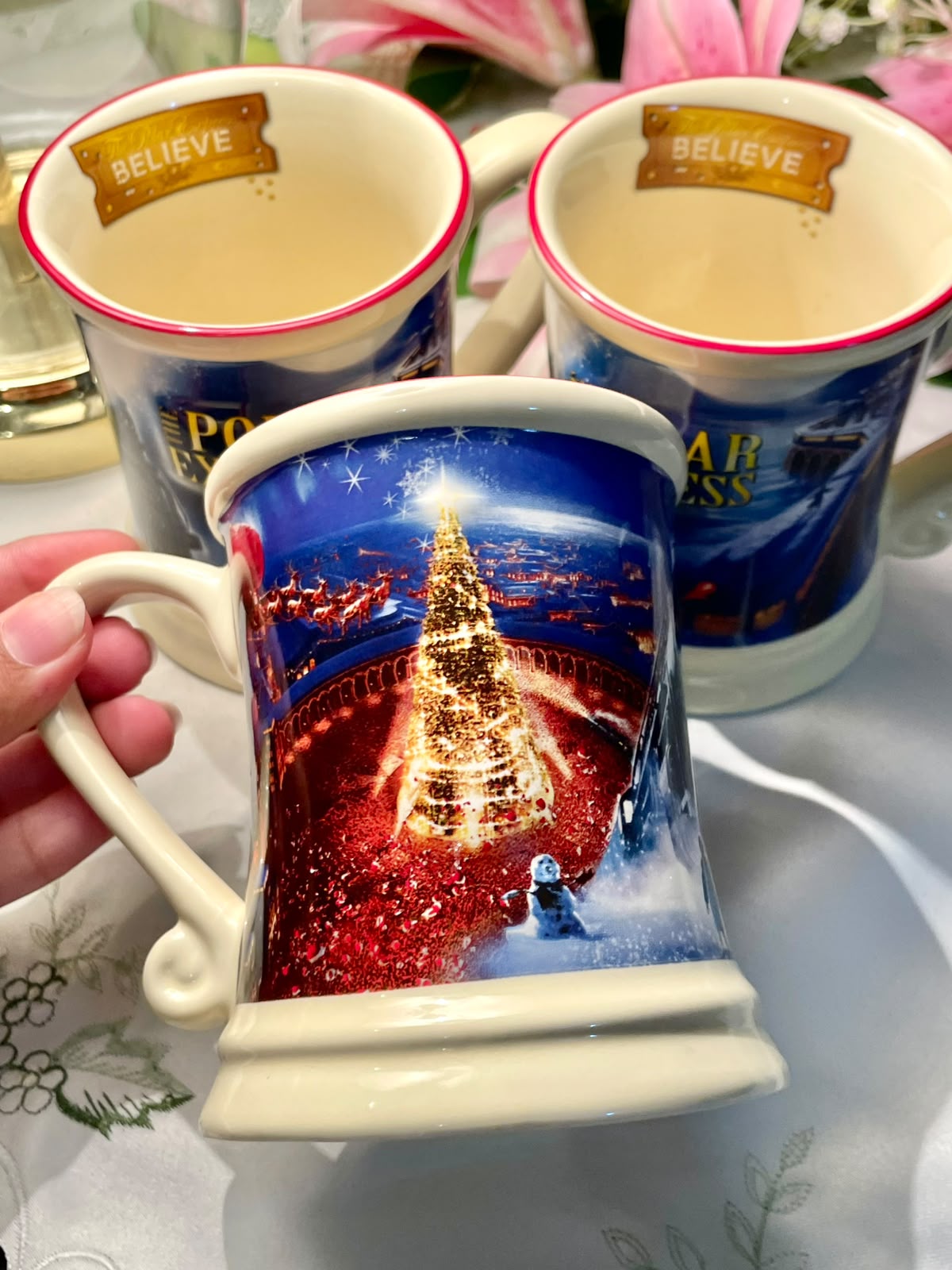 The Polar Express Ceramic Mugs 4.5" – ( each)