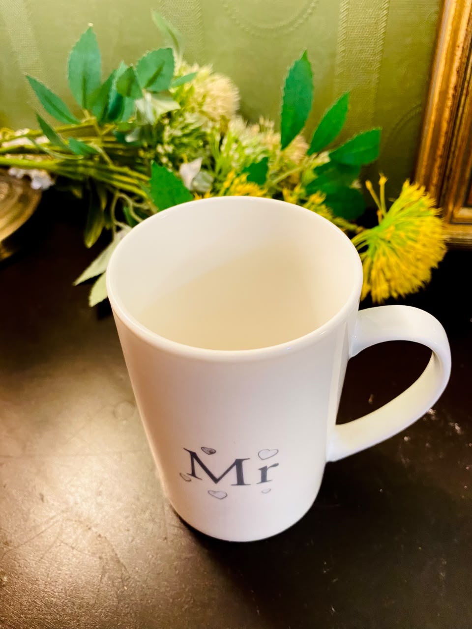 Mr Heart Design Ceramic Mug 5 Inch Wedding Gift Cup