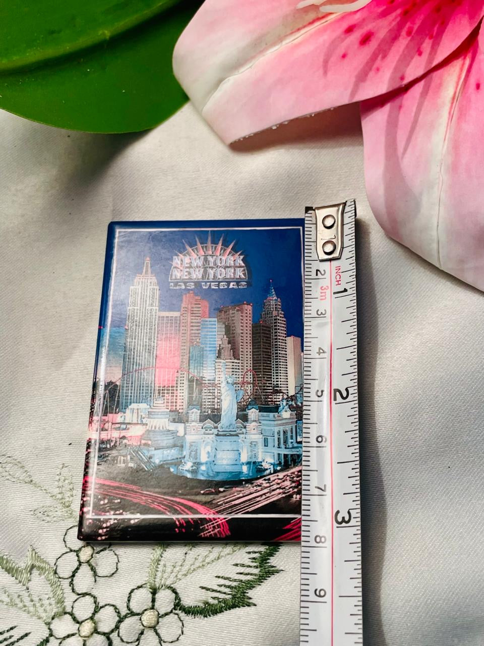 Fridge Magnet New York New York Las Vegas Souvenir Decor 8cm