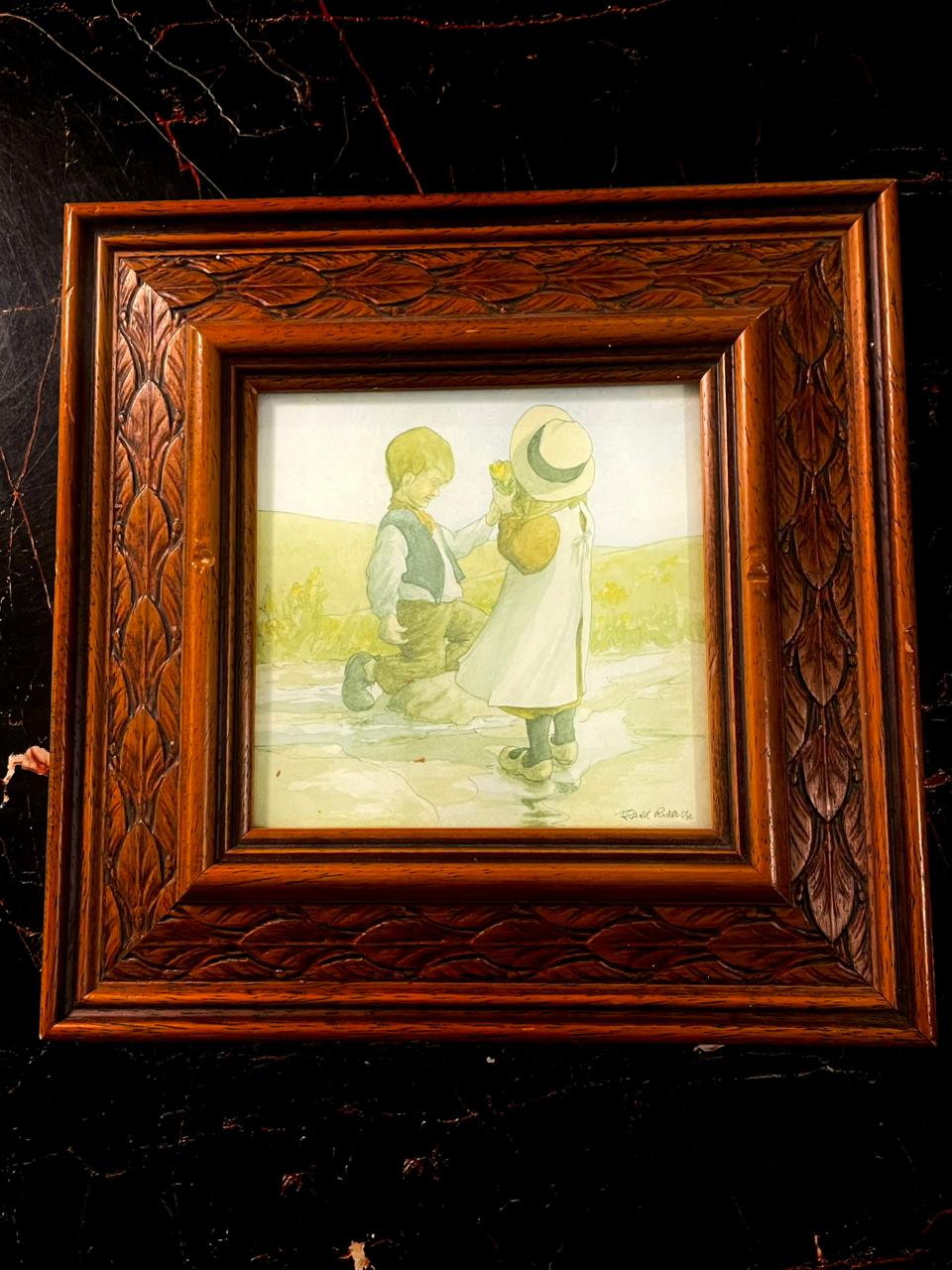 Vintage Wooden Carved Frame | Classic Art Picture Frame