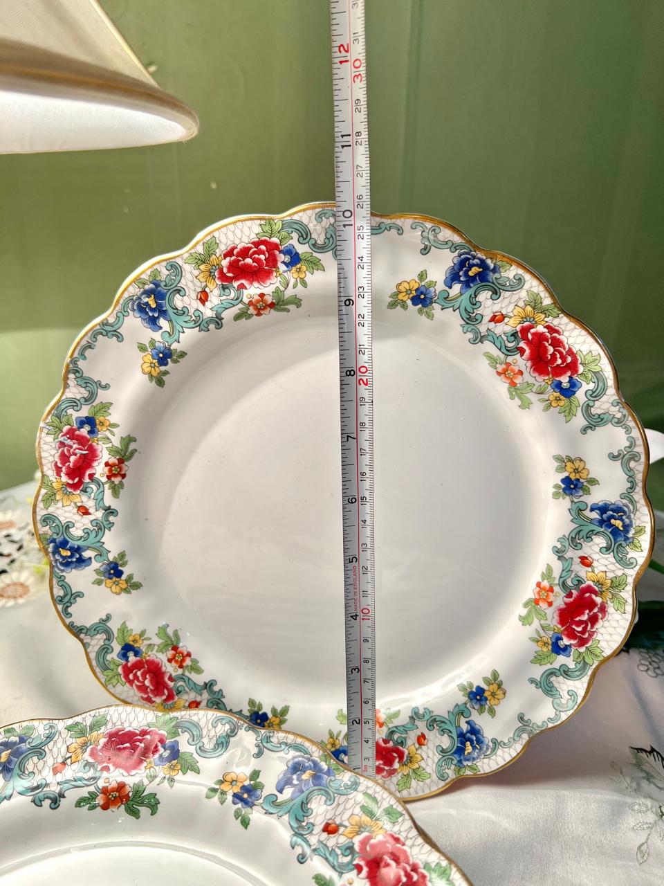 England Floral Dinnerware Set 14 pcs– Made in England