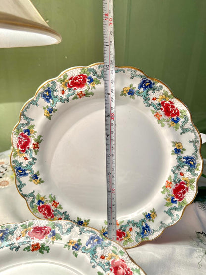 England Floral Dinnerware Set 14 pcs– Made in England