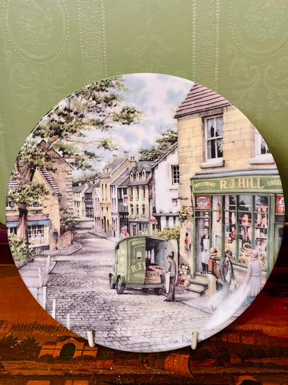 Royal Doulton The General Store 8" Collector Plate 1990