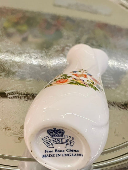 Aynsley Cottage Garden Bud Vase – Fine Bone China – Made in England