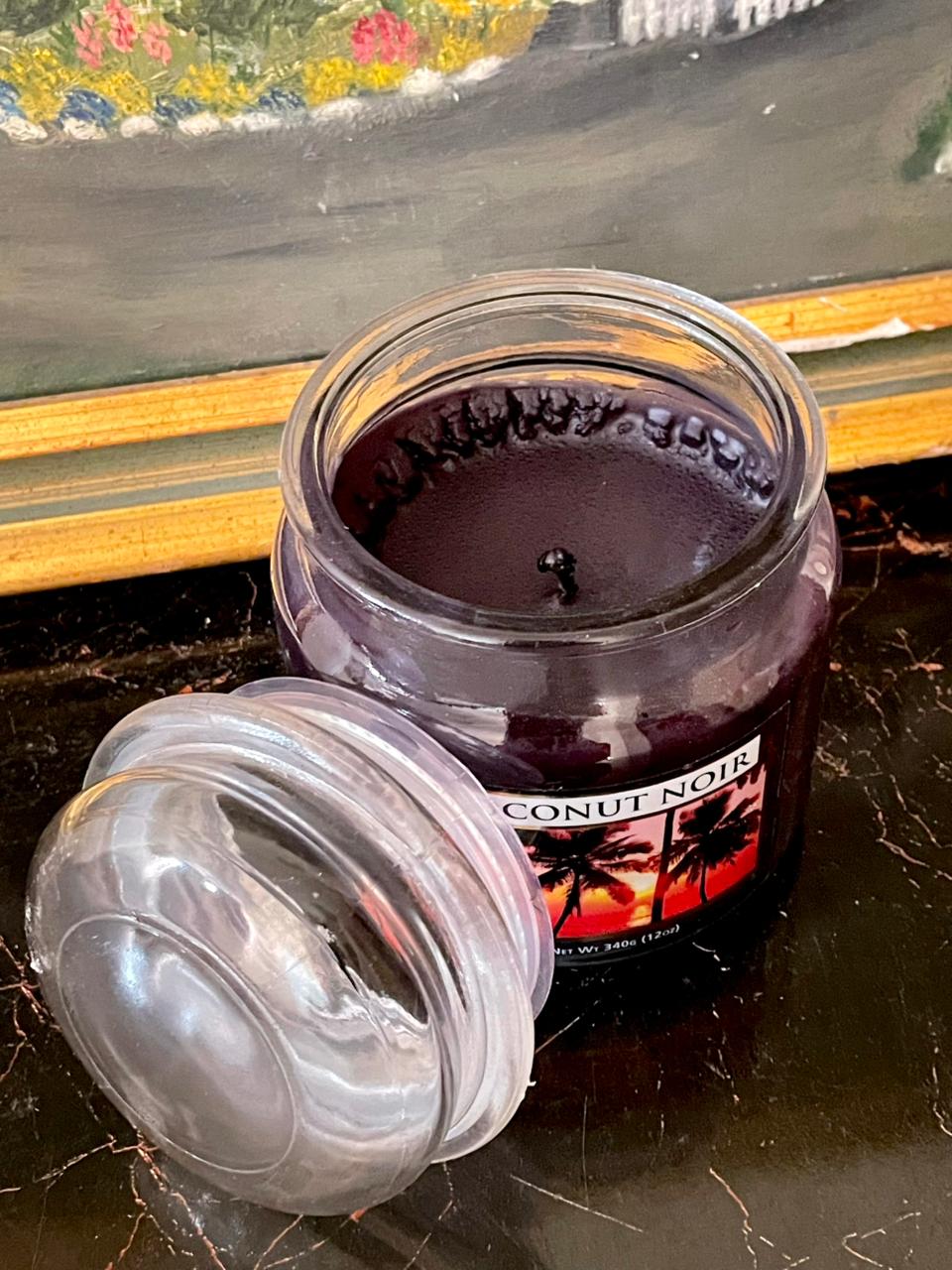 Coconut Noir Scented Jar Candle – 340g (12oz)