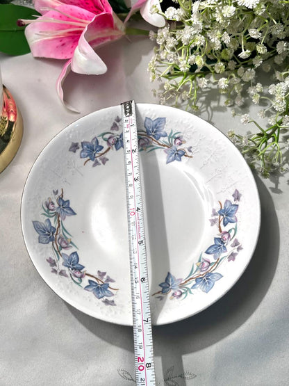 Royal Kent Trent Side Plate Blue Ivy Bone China 7 Inch