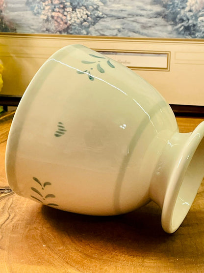 Vintage Maruhon Ware Pedestal Cup – Hand Painted Japan